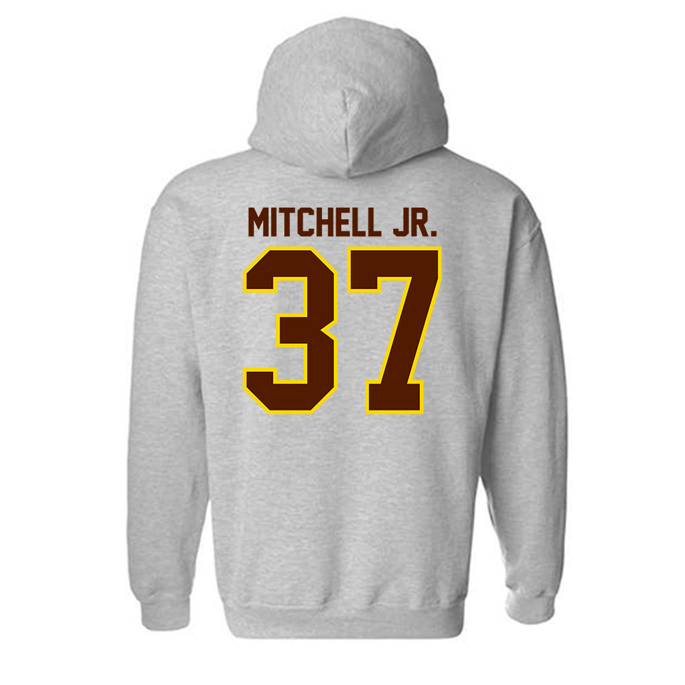 Western Michigan - NCAA Football : Carlos Mitchell Jr. - Classic Shersey Hooded Sweatshirt-1