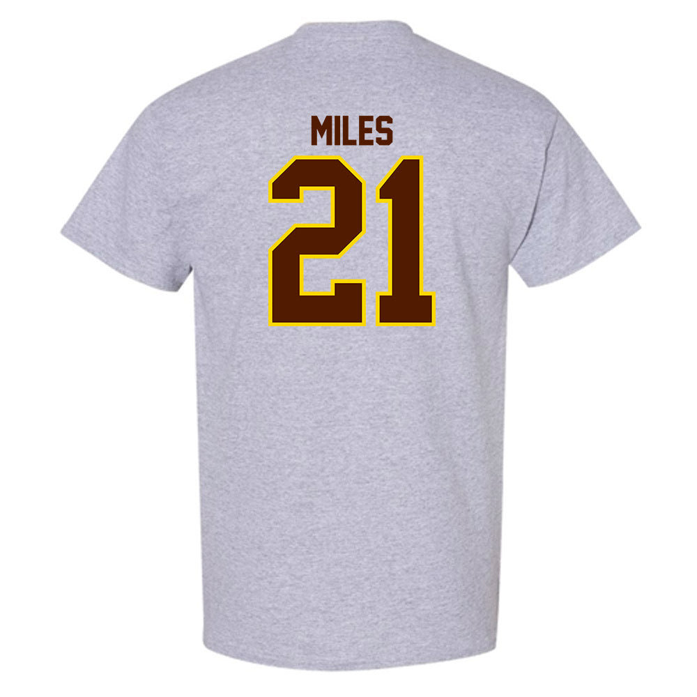 Western Michigan - NCAA Football : CJ Miles - Classic Shersey T-Shirt-1