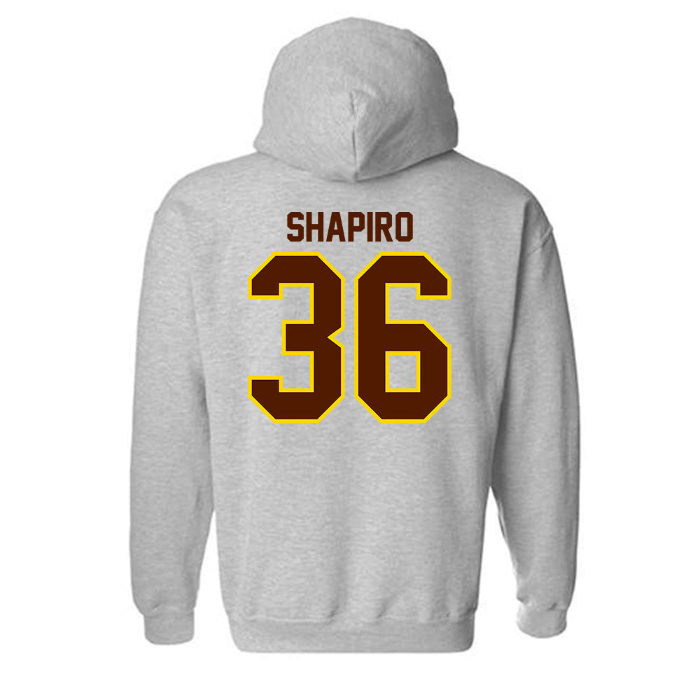 Western Michigan - NCAA Baseball : Evan Shapiro - Classic Shersey Hooded Sweatshirt-1