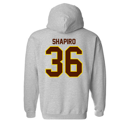 Western Michigan - NCAA Baseball : Evan Shapiro - Classic Shersey Hooded Sweatshirt-1