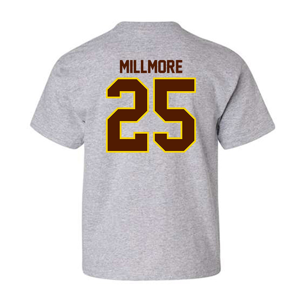 Western Michigan - NCAA Football : Ryan Millmore - Classic Shersey Youth T-Shirt-1