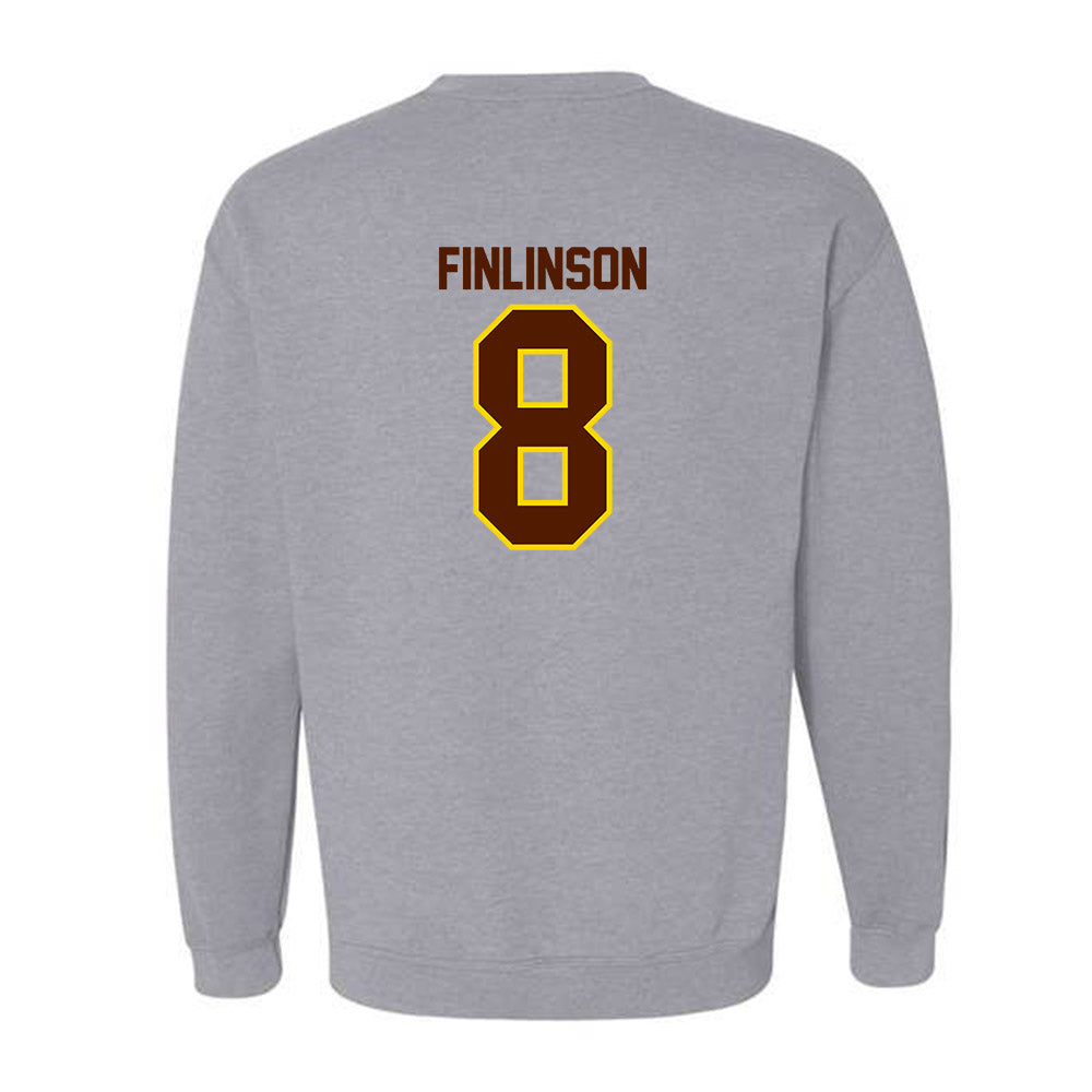 Western Michigan - NCAA Men's Basketball : Isaac Finlinson - Classic Shersey Crewneck Sweatshirt-1