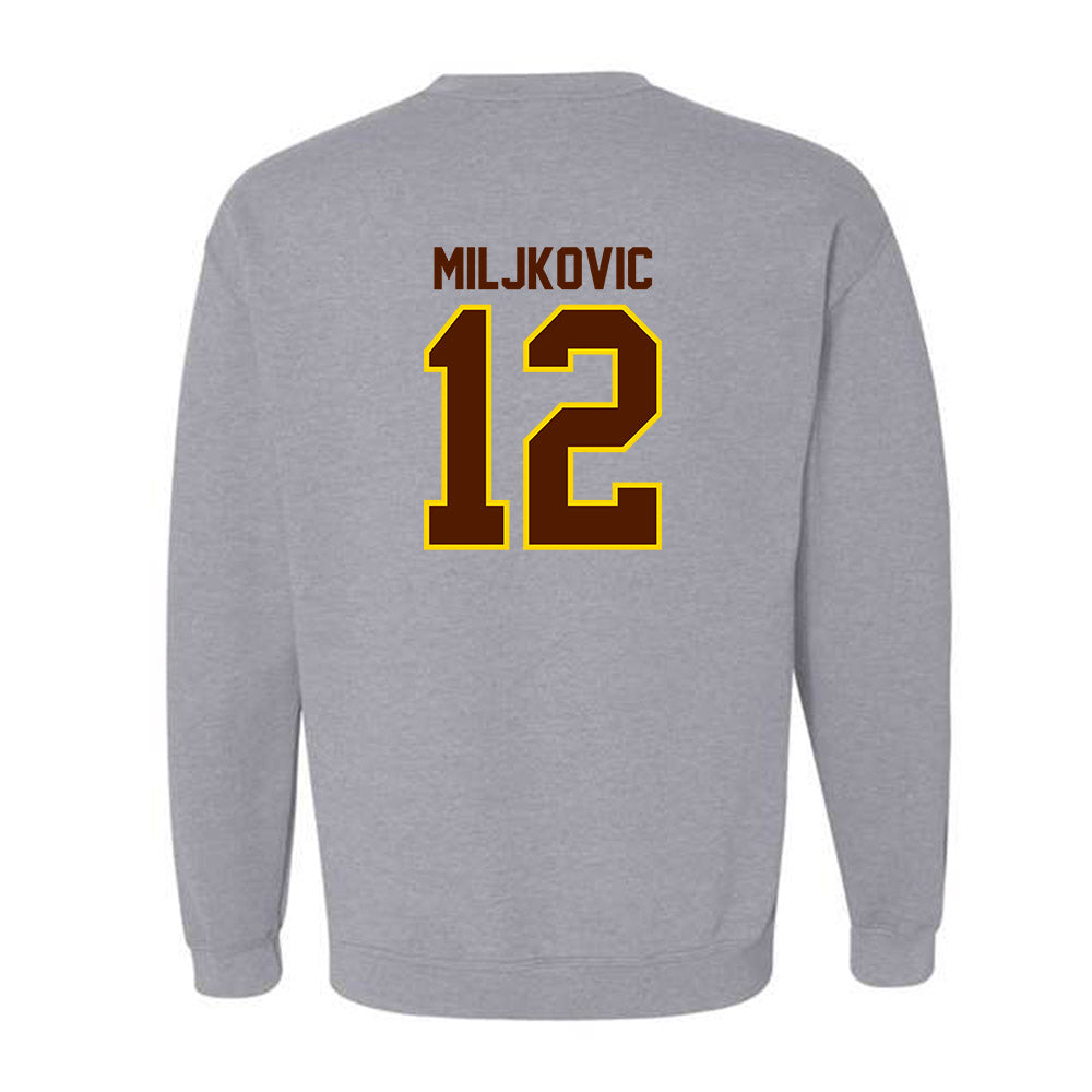 Western Michigan - NCAA Women's Basketball : Isabella Miljkovic - Classic Shersey Crewneck Sweatshirt-1