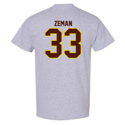 Western Michigan - NCAA Football : Zachary Zeman - Classic Shersey T-Shirt-1