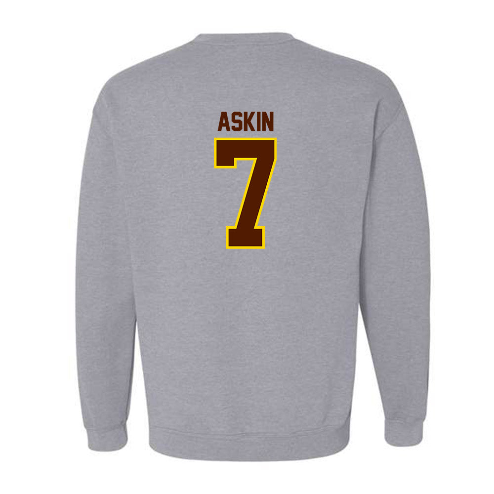 Western Michigan - NCAA Women's Volleyball : Ella Askin - Classic Shersey Crewneck Sweatshirt-1