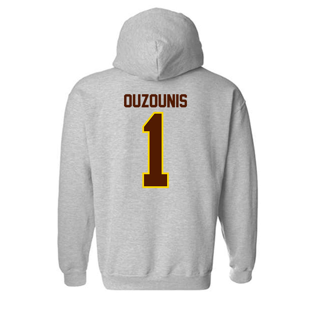 Western Michigan - NCAA Men's Soccer : Alessandro Ouzounis - Classic Shersey Hooded Sweatshirt-1