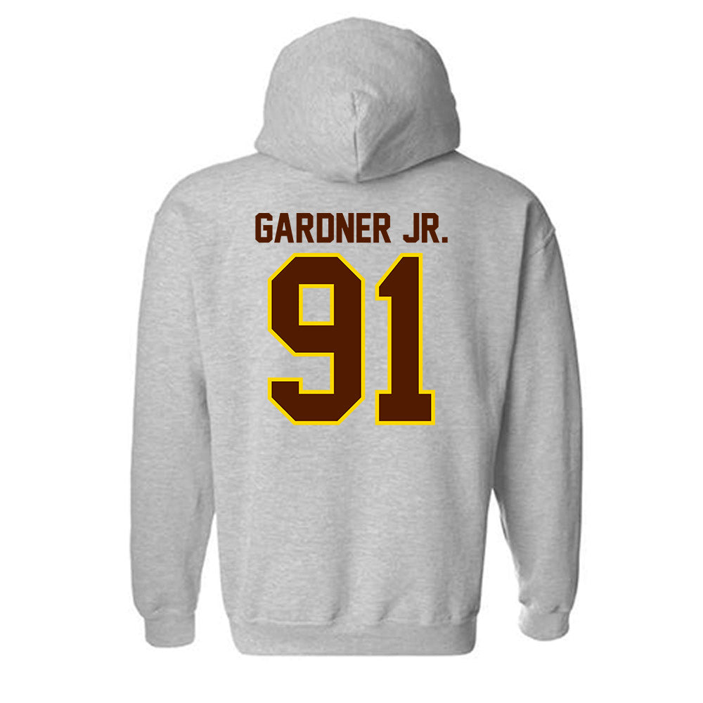 Western Michigan - NCAA Football : Scoop Gardner Jr. - Classic Shersey Hooded Sweatshirt-1
