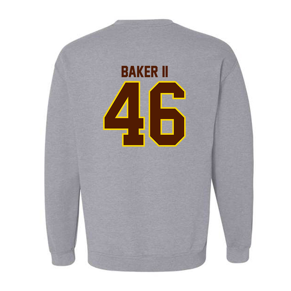 Western Michigan - NCAA Football : Max Baker II - Classic Shersey Crewneck Sweatshirt-1