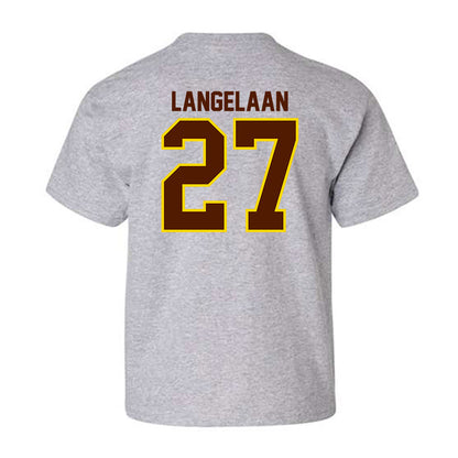 Western Michigan - NCAA Women's Soccer : Brianna Langelaan - Classic Shersey Youth T-Shirt-1