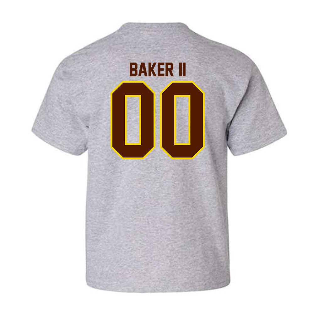 Western Michigan - NCAA Football : Max Baker II - Classic Shersey Youth T-Shirt-1