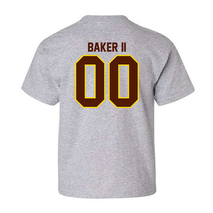 Western Michigan - NCAA Football : Max Baker II - Classic Shersey Youth T-Shirt-1