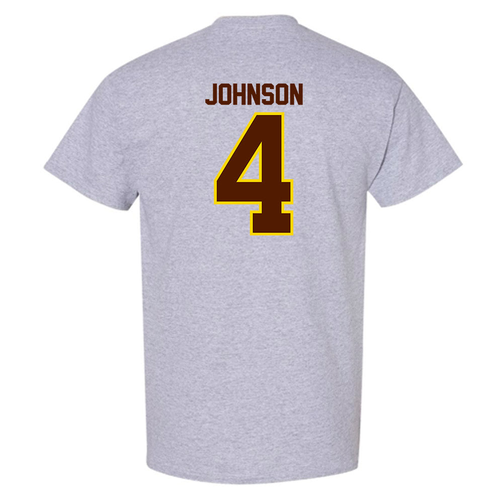 Western Michigan - NCAA Men's Basketball : Ben Johnson - Classic Shersey T-Shirt-1