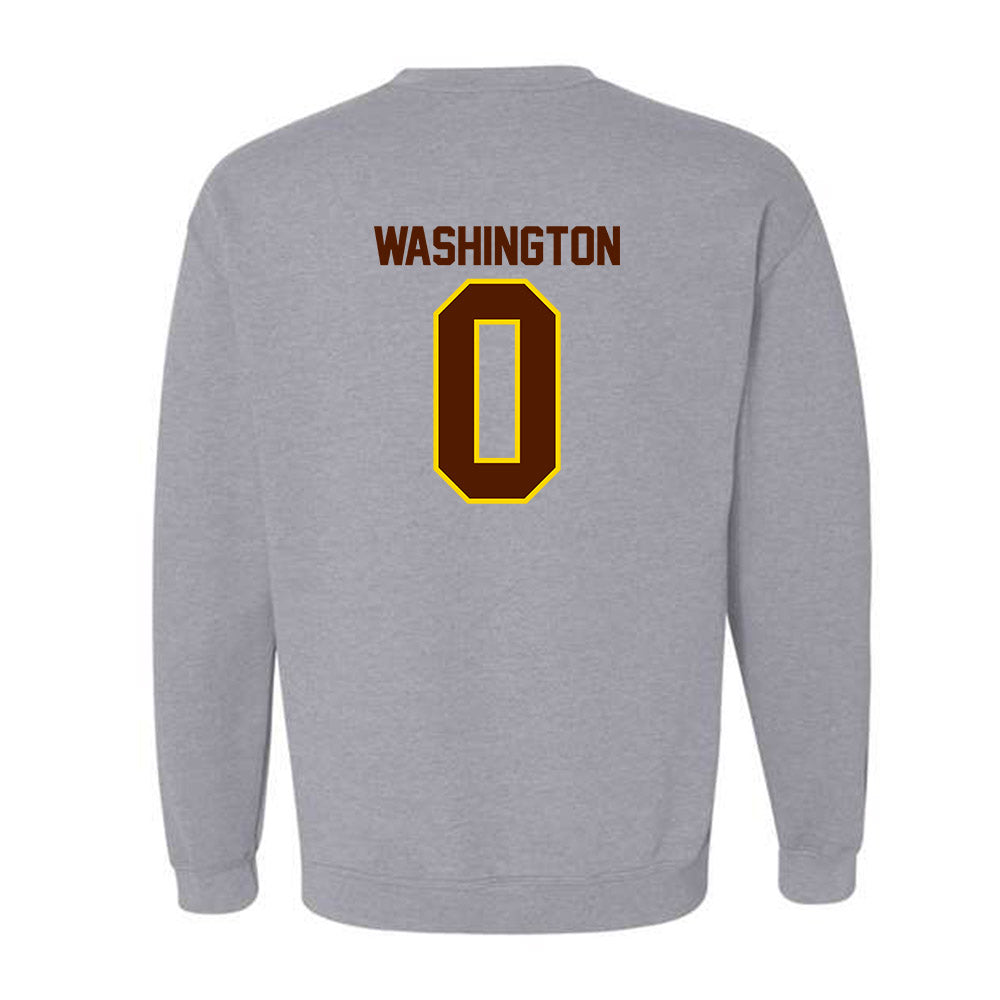Western Michigan - NCAA Men's Basketball : Jaylen Washington - Classic Shersey Crewneck Sweatshirt-1
