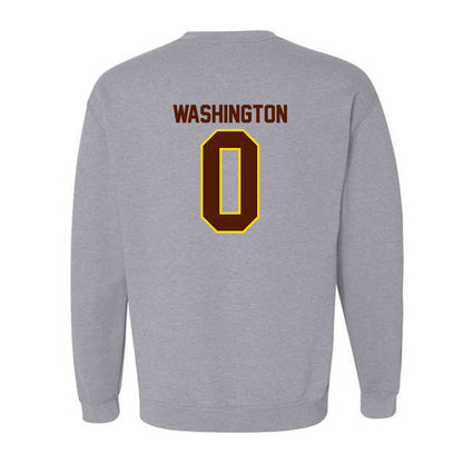 Western Michigan - NCAA Men's Basketball : Jaylen Washington - Classic Shersey Crewneck Sweatshirt-1