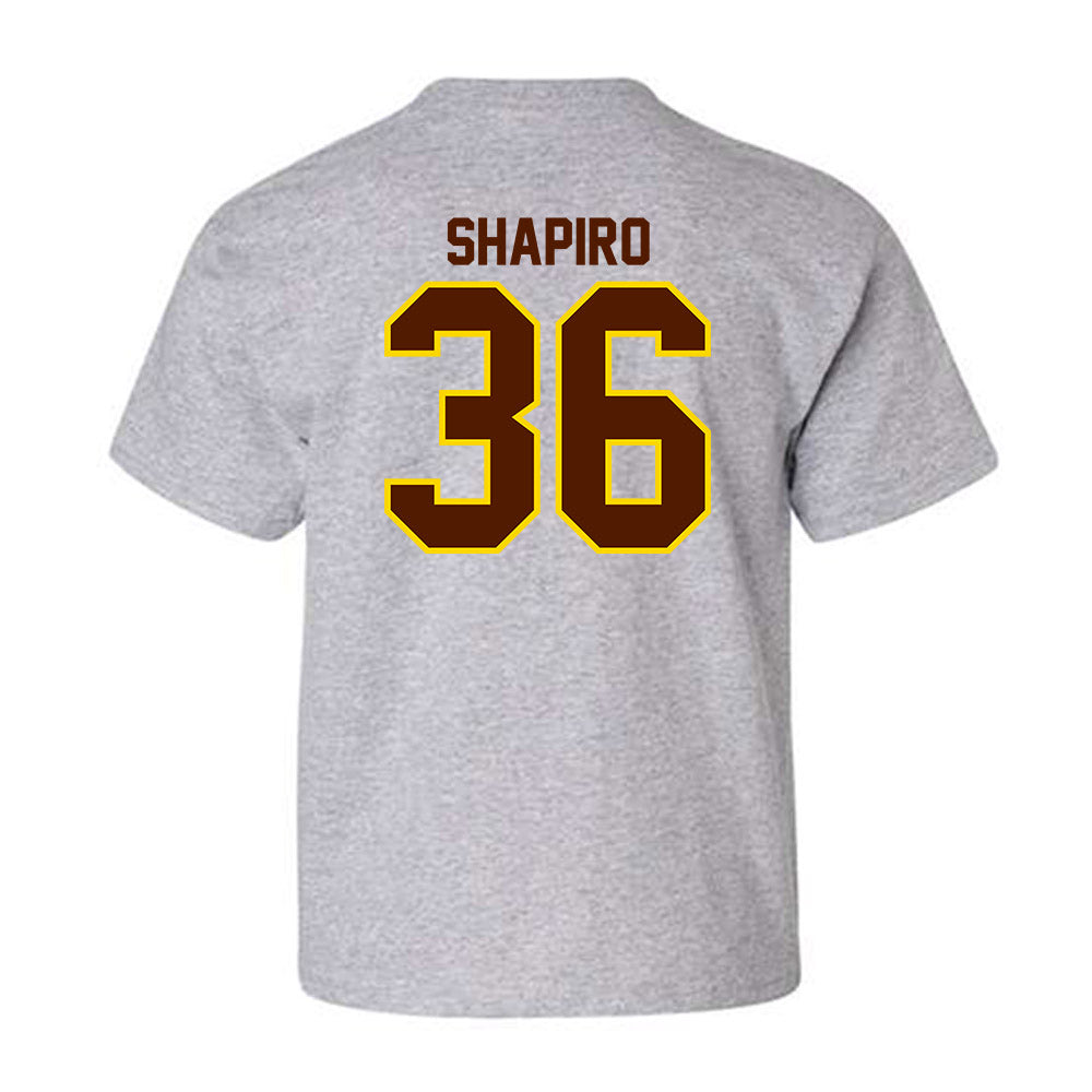 Western Michigan - NCAA Baseball : Evan Shapiro - Classic Shersey Youth T-Shirt-1