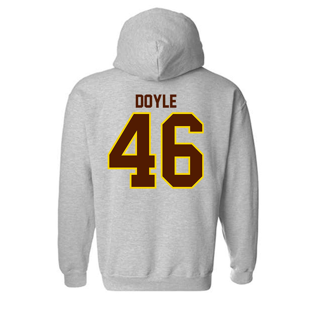Western Michigan - NCAA Football : Drew Doyle - Classic Shersey Hooded Sweatshirt-1
