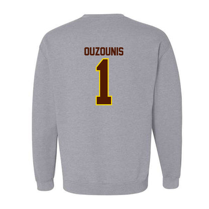 Western Michigan - NCAA Men's Soccer : Alessandro Ouzounis - Classic Shersey Crewneck Sweatshirt-1