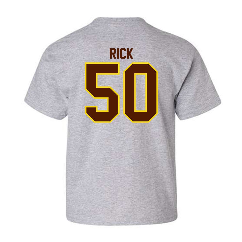Western Michigan - NCAA Baseball : Lucas Rick - Classic Shersey Youth T-Shirt-1