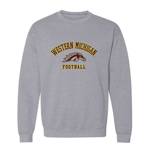 Western Michigan - NCAA Football : Ryan Rocheleau - Classic Shersey Crewneck Sweatshirt-0