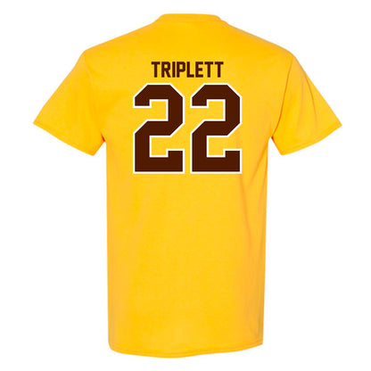 Western Michigan - NCAA Football : Donovan Triplett - Classic Shersey T-Shirt-1