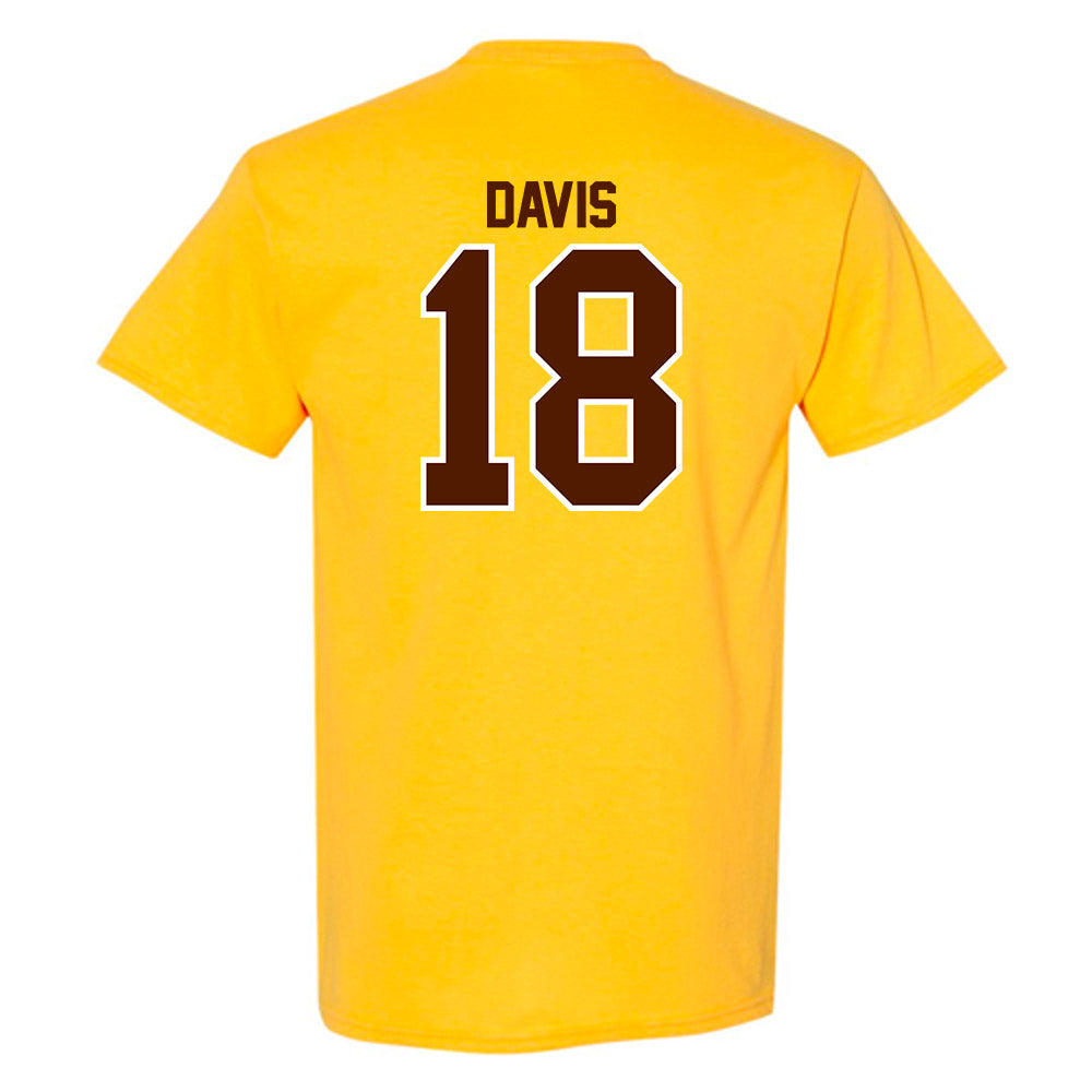 Western Michigan - NCAA Football : Micah Davis - Classic Shersey T-Shirt-1