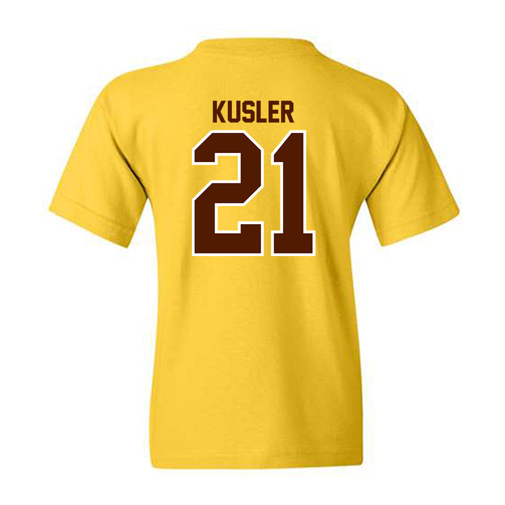 Western Michigan - NCAA Men's Ice Hockey : Ryan Kusler - Classic Shersey Youth T-Shirt-1