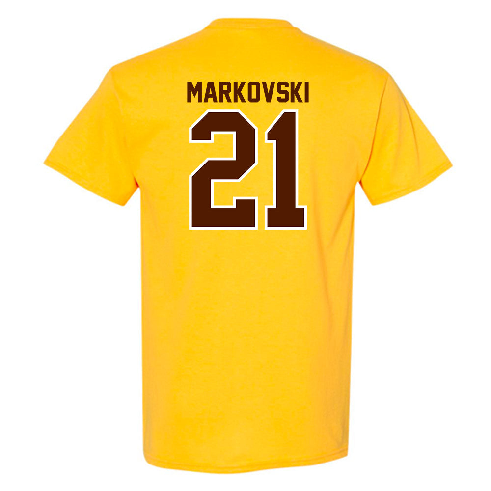 Western Michigan - NCAA Men's Soccer : Alek Markovski - Classic Shersey T-Shirt-1