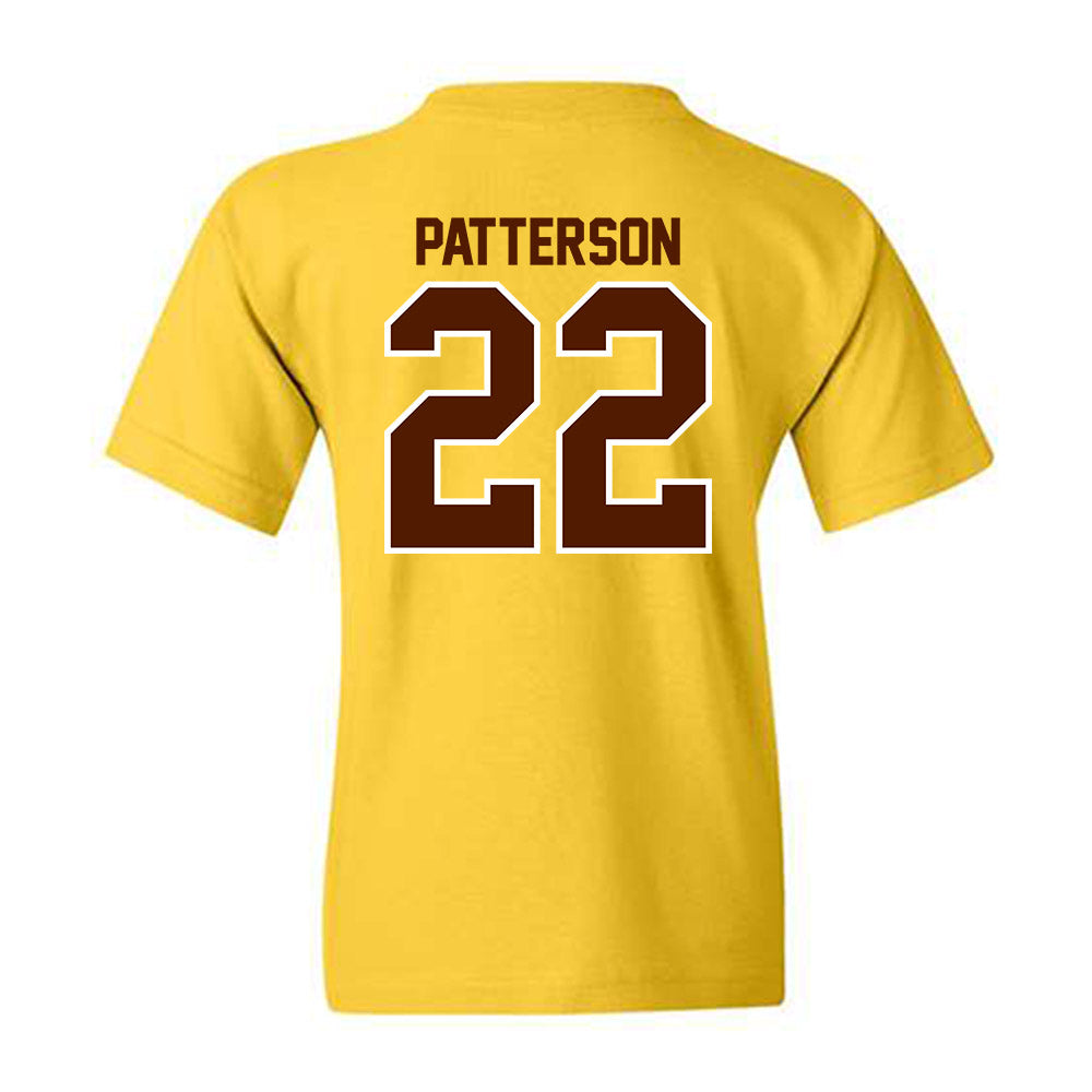 Western Michigan - NCAA Football : Camari Patterson - Classic Shersey Youth T-Shirt-1
