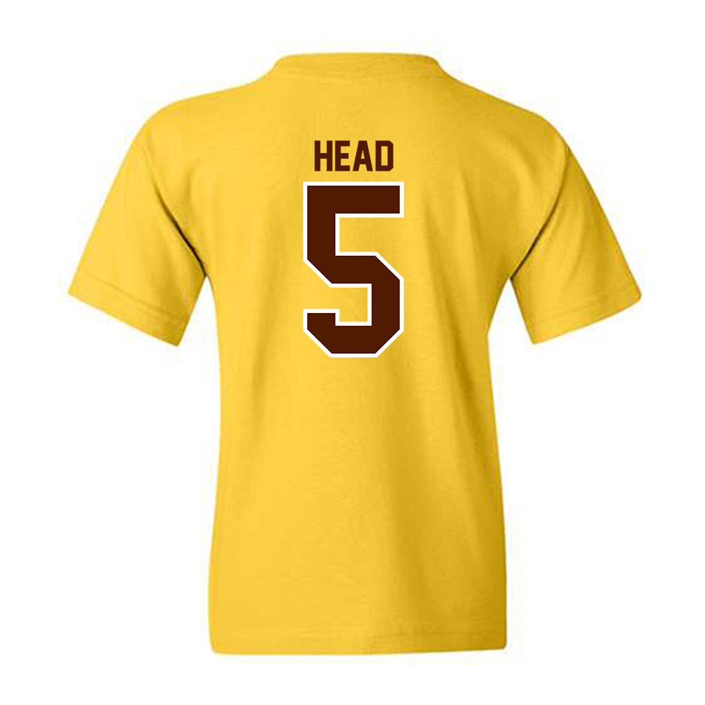 Western Michigan - NCAA Softball : Tristen Head - Classic Shersey Youth T-Shirt-1