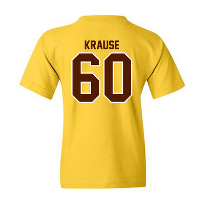 Western Michigan - NCAA Football : Jacob Krause - Classic Shersey Youth T-Shirt-1