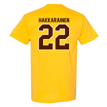 Western Michigan - NCAA Men's Ice Hockey : Iiro Hakkarainen - Classic Shersey T-Shirt-1