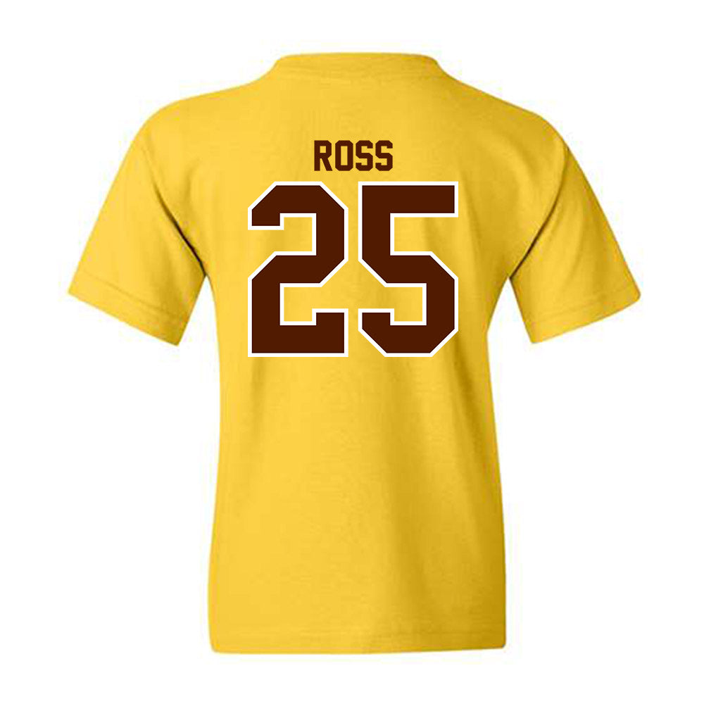Western Michigan - NCAA Baseball : Jake Ross - Classic Shersey Youth T-Shirt-1