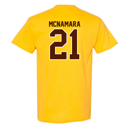 Western Michigan - NCAA Men's Ice Hockey : Luke McNamara - Classic Shersey T-Shirt-1