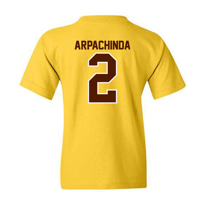 Western Michigan - NCAA Men's Soccer : Braxton Arpachinda - Classic Shersey Youth T-Shirt-1