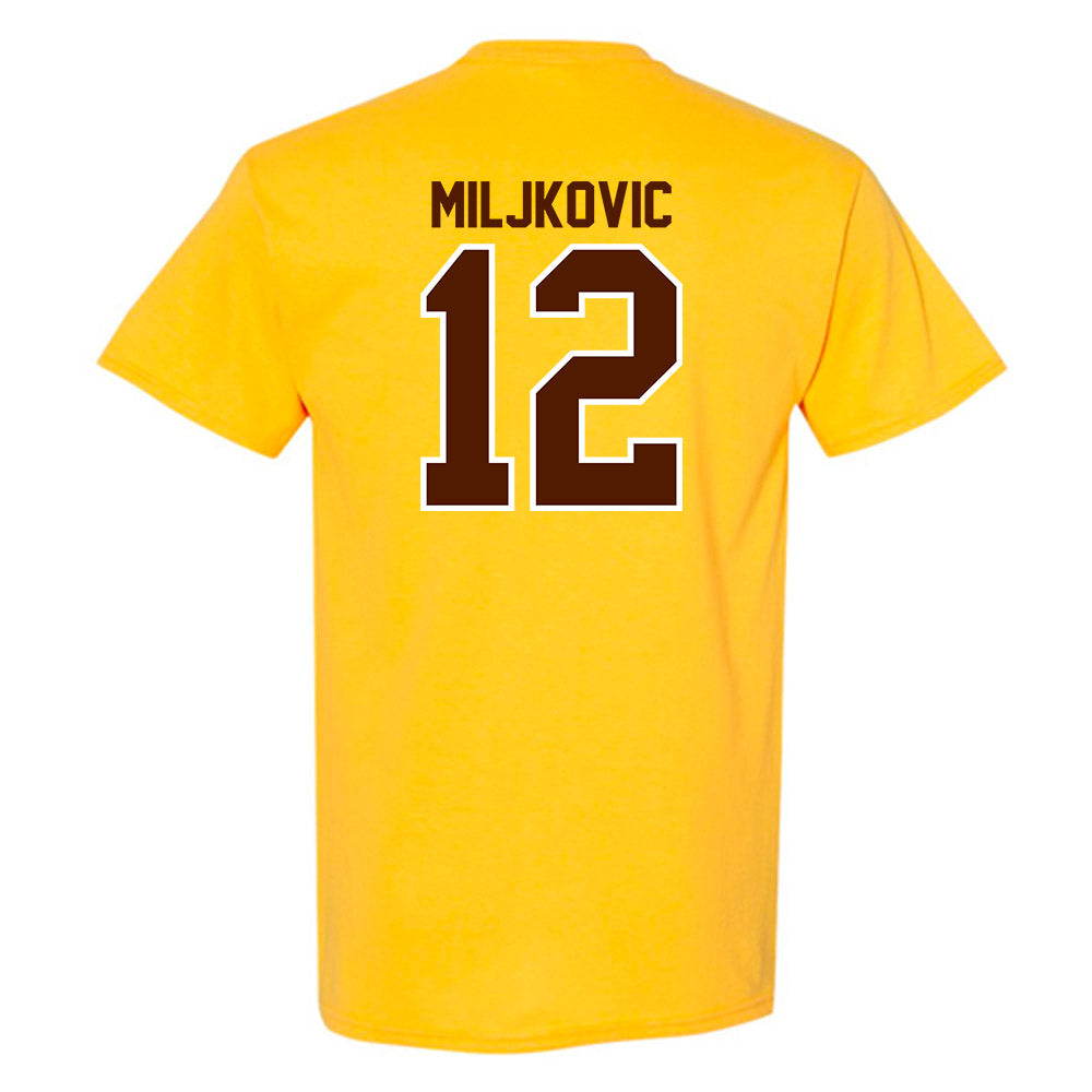 Western Michigan - NCAA Women's Basketball : Isabella Miljkovic - Classic Shersey T-Shirt-1