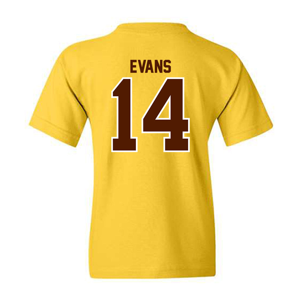 Western Michigan - NCAA Men's Tennis : Drew Evans - Classic Shersey Youth T-Shirt-1