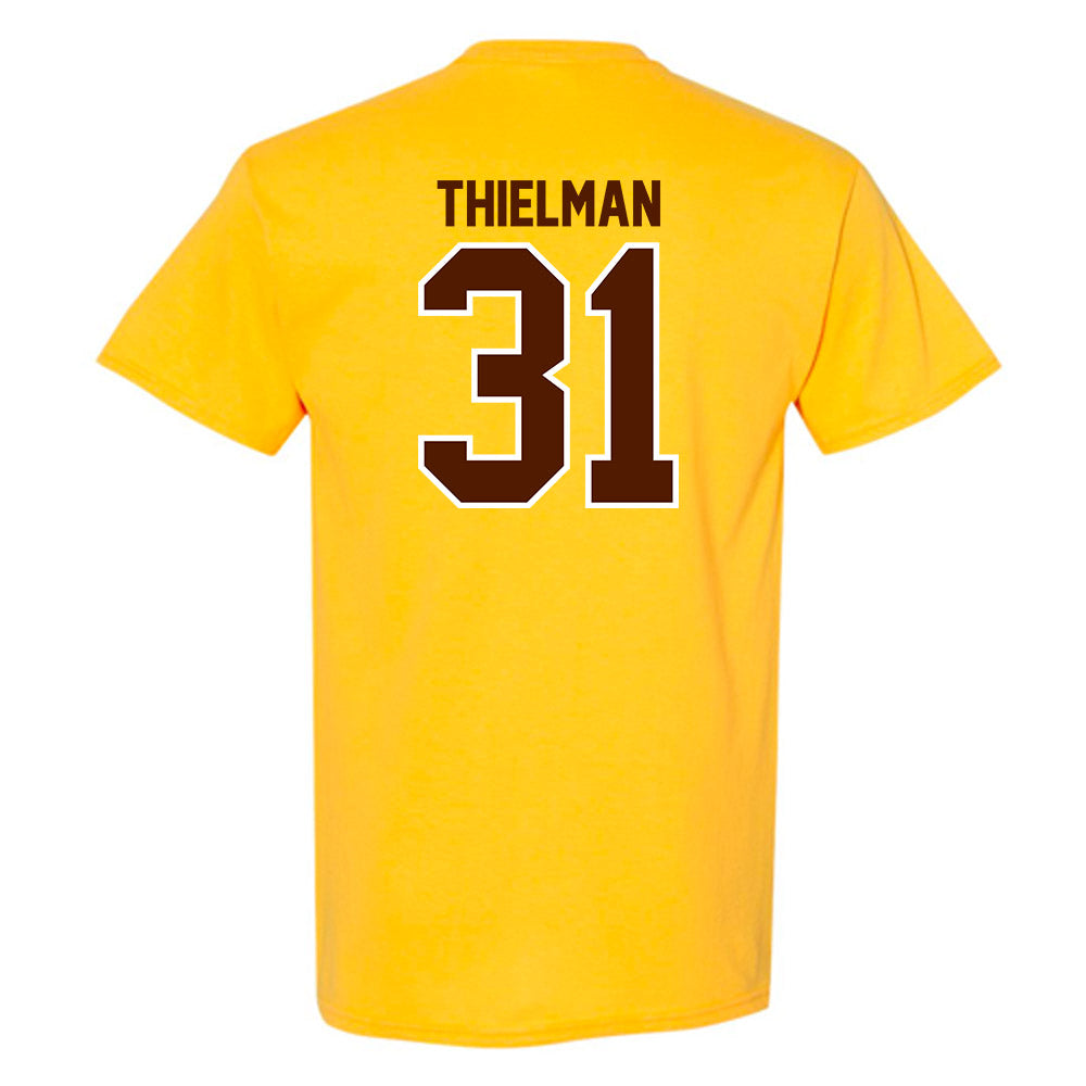 Western Michigan - NCAA Baseball : Avery Thielman - Classic Shersey T-Shirt-1
