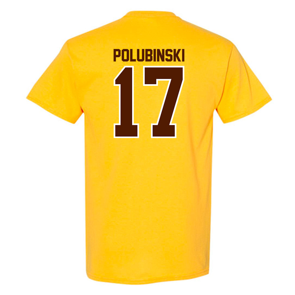 Western Michigan - NCAA Baseball : Josh Polubinski - Classic Shersey T-Shirt-1