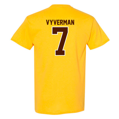 Western Michigan - NCAA Women's Basketball : Casey Vyverman - Classic Shersey T-Shirt-1