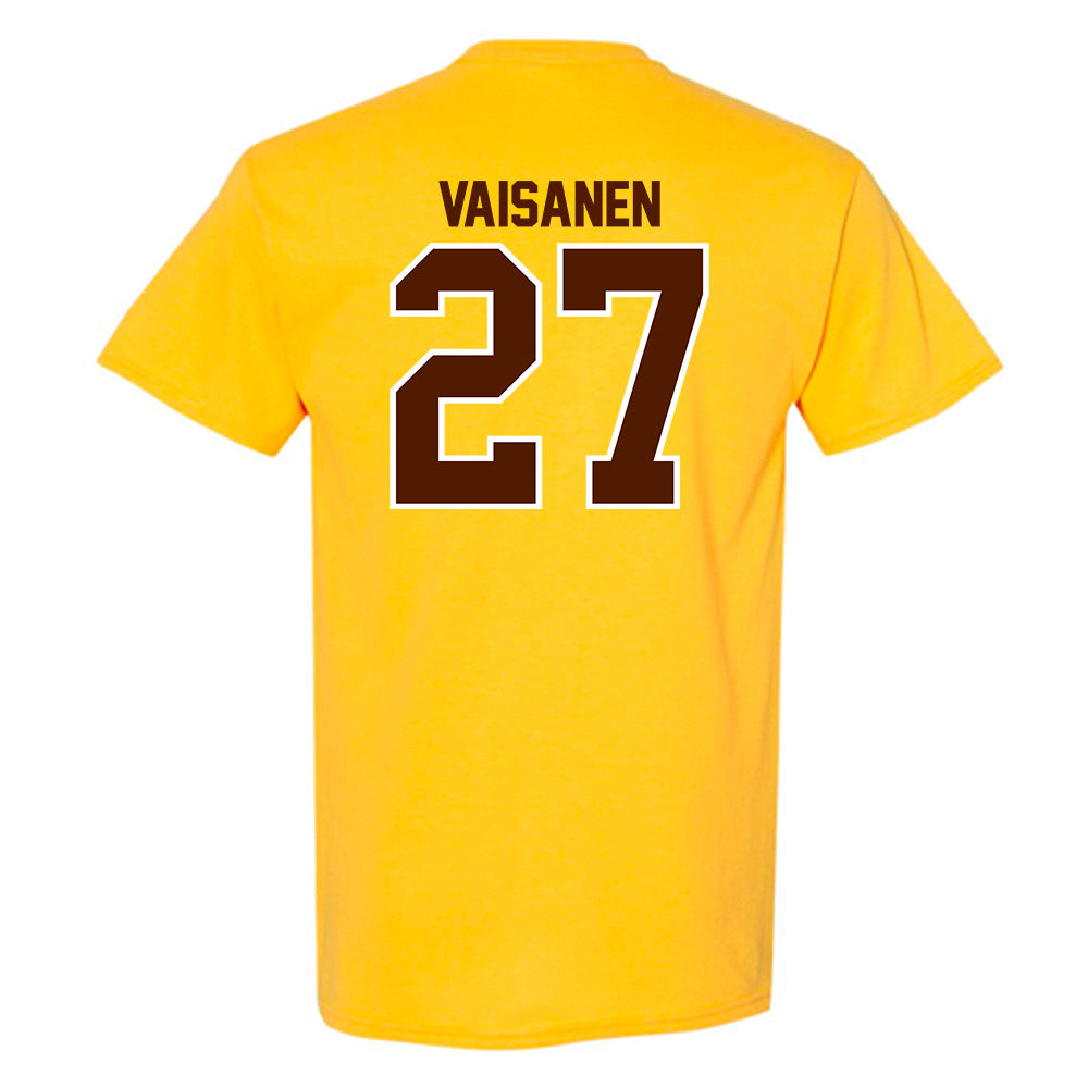 Western Michigan - NCAA Men's Ice Hockey : Joona Vaisanen - Classic Shersey T-Shirt-1