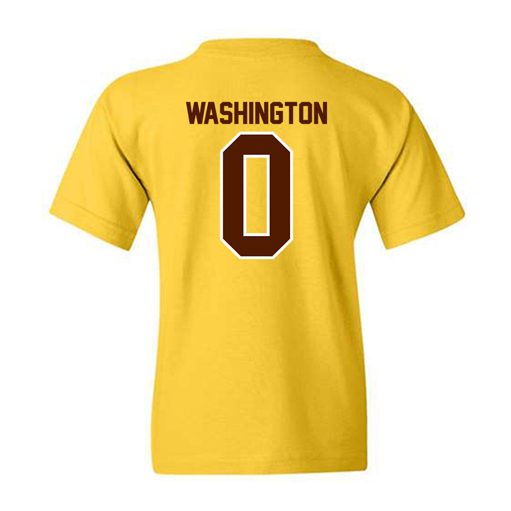Western Michigan - NCAA Men's Basketball : Jaylen Washington - Classic Shersey Youth T-Shirt-1