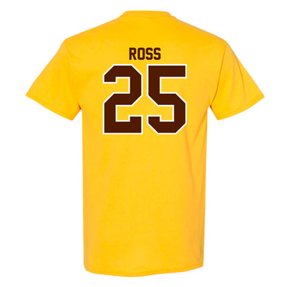 Western Michigan - NCAA Baseball : Jake Ross - Classic Shersey T-Shirt-1