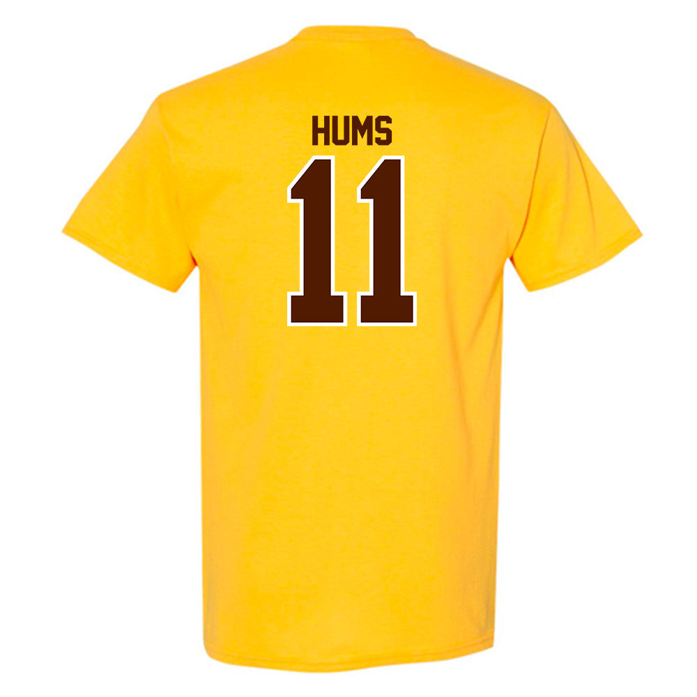 Western Michigan - NCAA Baseball : Cooper Hums - Classic Shersey T-Shirt-1