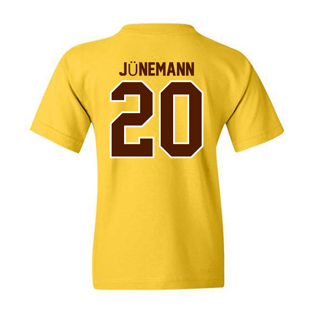 Western Michigan - NCAA Men's Basketball : Janis Jünemann - Classic Shersey Youth T-Shirt-1