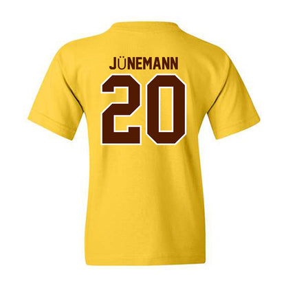 Western Michigan - NCAA Men's Basketball : Janis Jünemann - Classic Shersey Youth T-Shirt-1