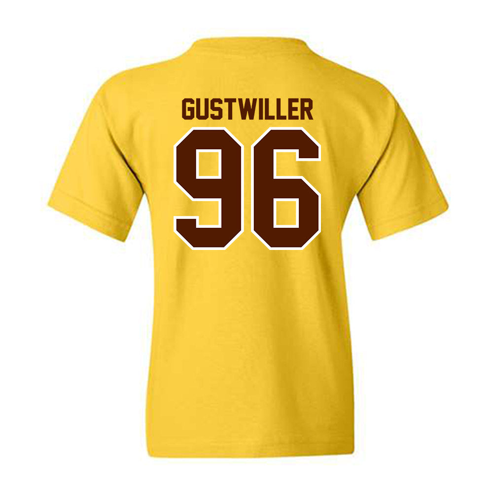 Western Michigan - NCAA Football : Dalton Gustwiller - Classic Shersey Youth T-Shirt-1