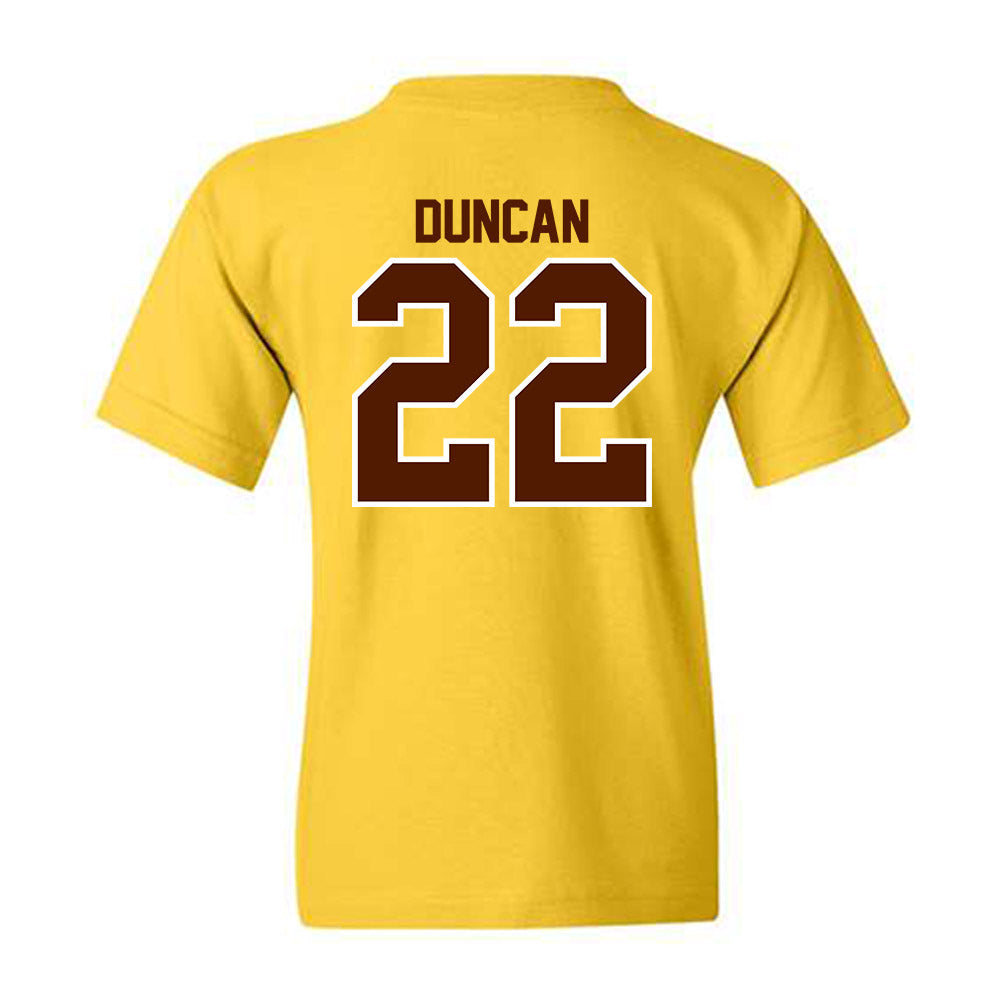 Western Michigan - NCAA Softball : Bella Duncan - Classic Shersey Youth T-Shirt-1