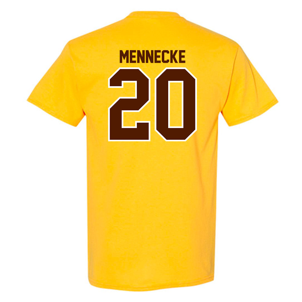Western Michigan - NCAA Baseball : Mark Mennecke - Classic Shersey T-Shirt-1