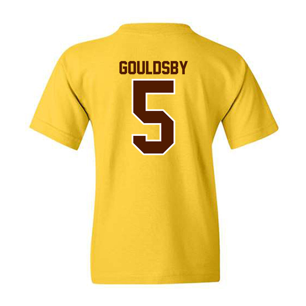 Western Michigan - NCAA Football : Kordell Gouldsby - Classic Shersey Youth T-Shirt-1