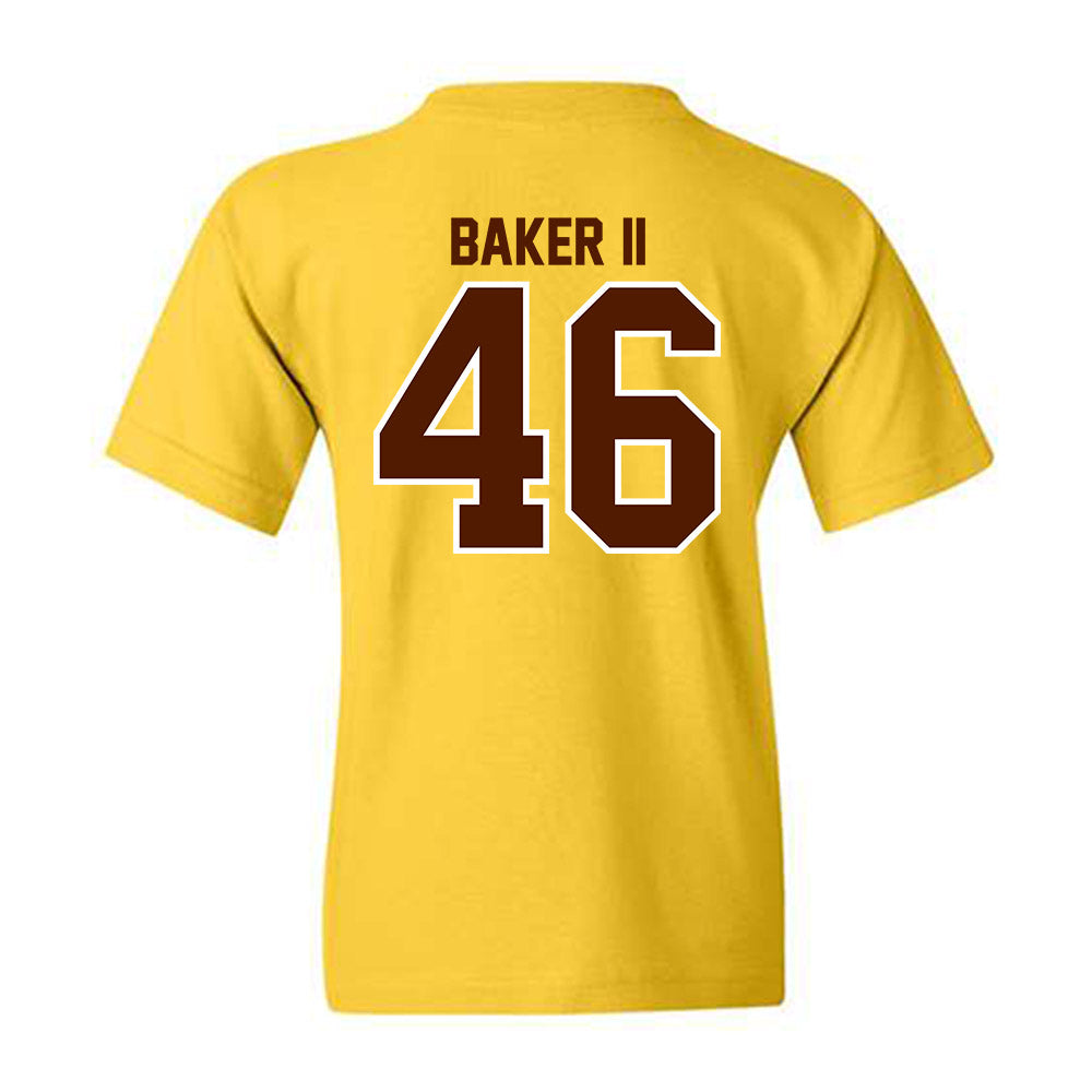 Western Michigan - NCAA Football : Max Baker II - Classic Shersey Youth T-Shirt-1